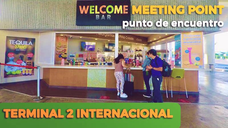 Terminal 2 International Meeting Point Tequila Transfers